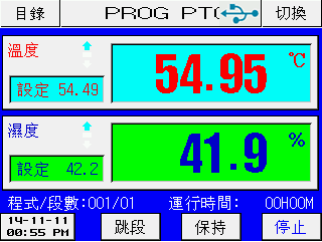 分體式溫濕度控制器