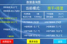 觸摸屏熱泵烤煙控制器